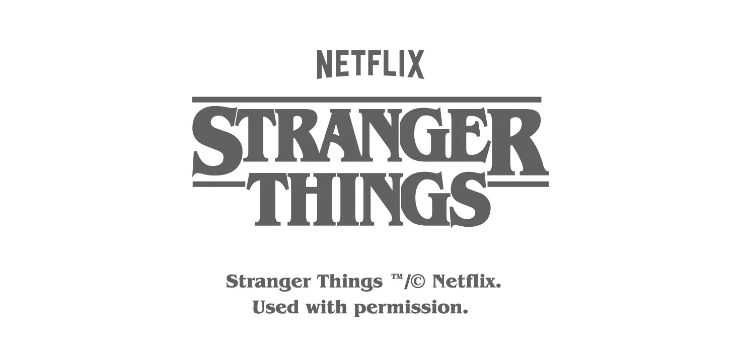 Stranger Things Stencil The Party Aerial Original Men's T-Shirt
