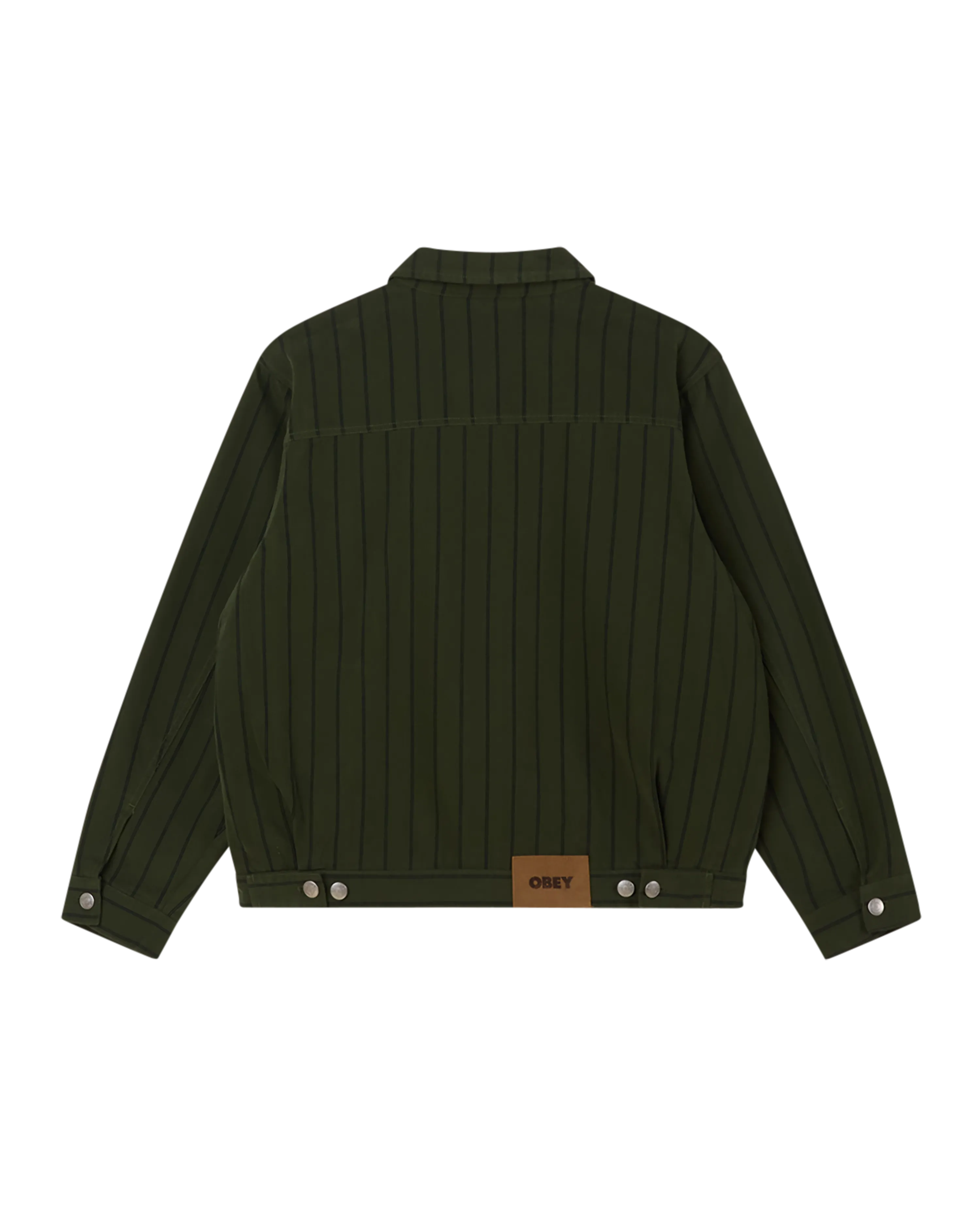 STRIPE ZIP JACKET