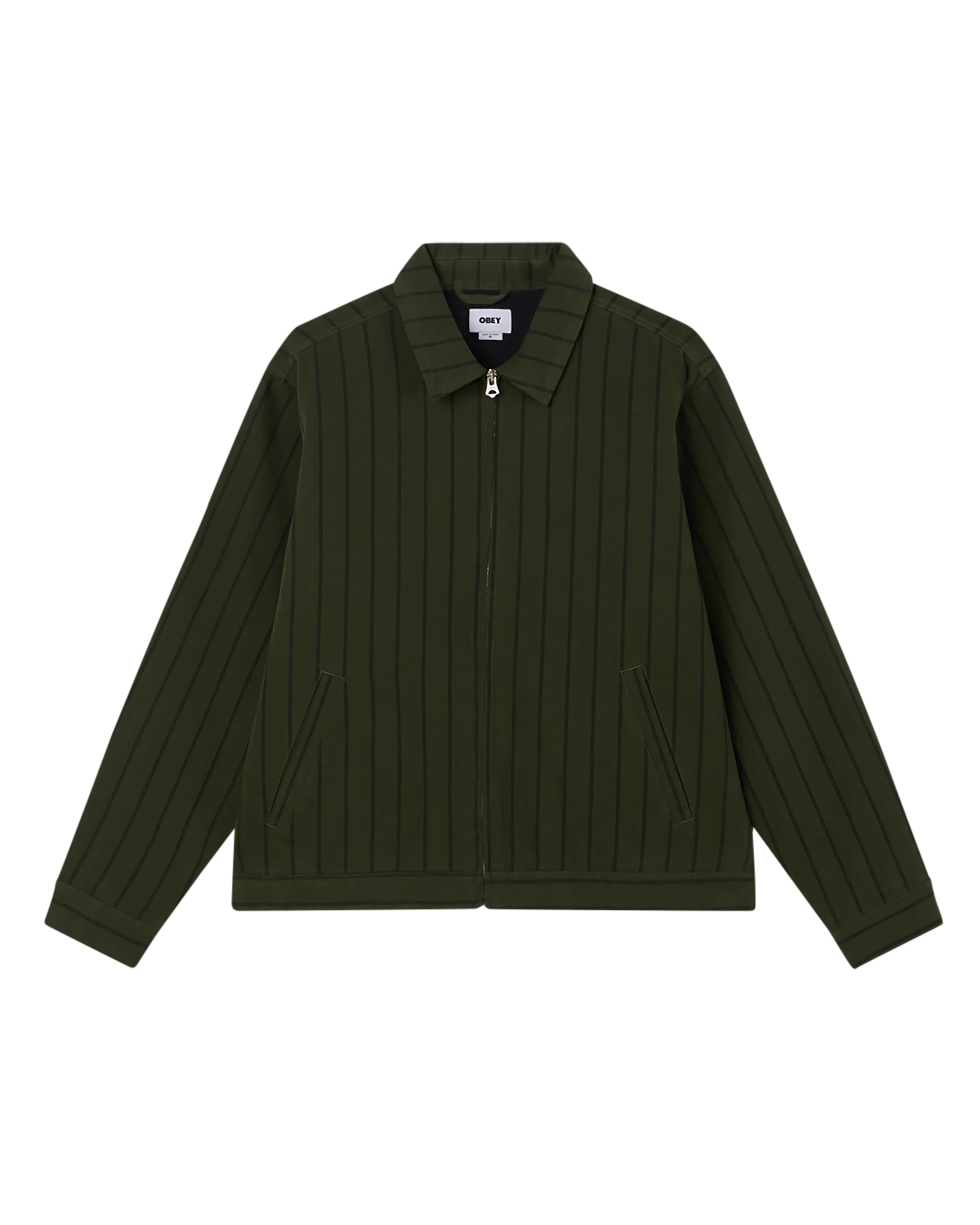 STRIPE ZIP JACKET