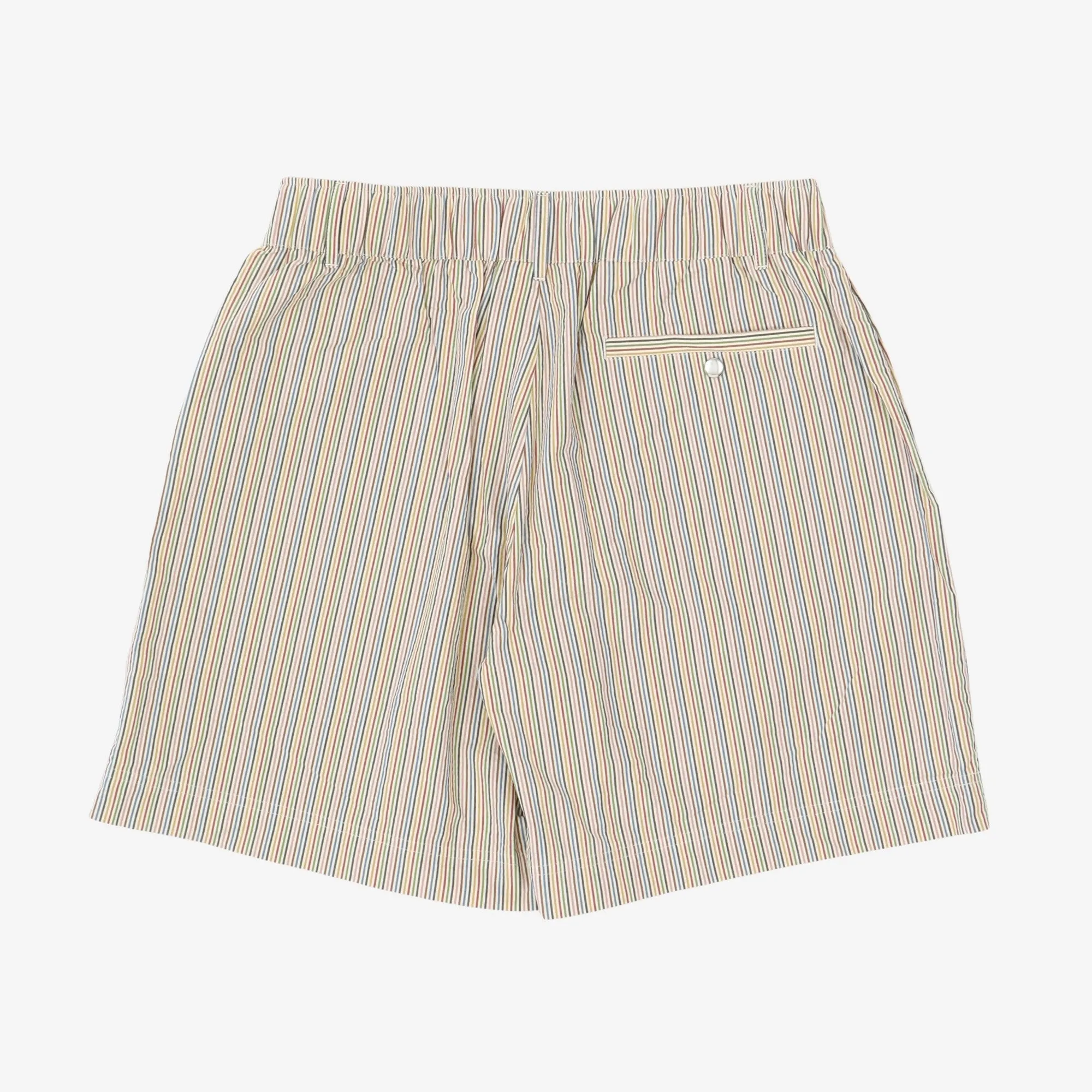 Striped Seersucker Shorts