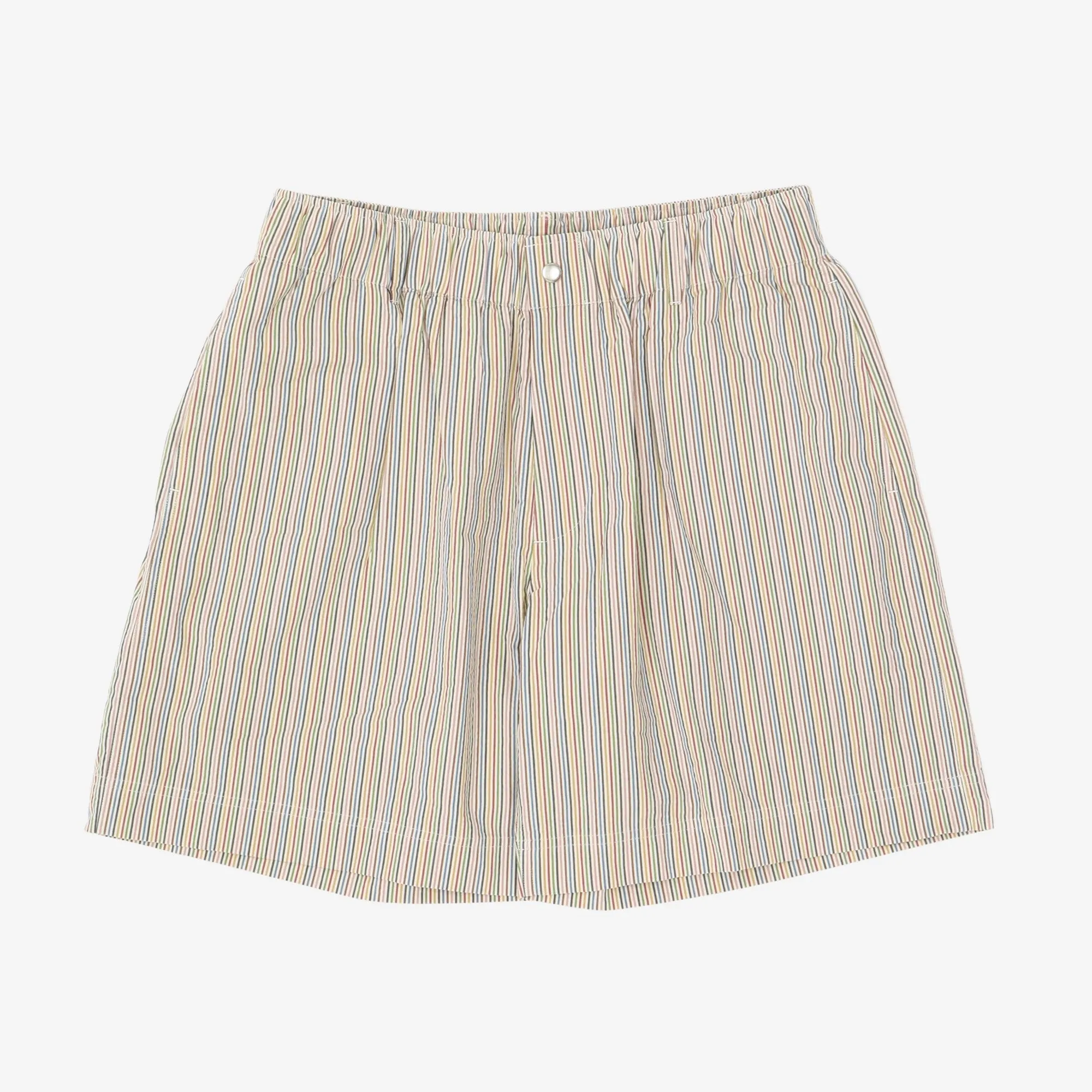 Striped Seersucker Shorts