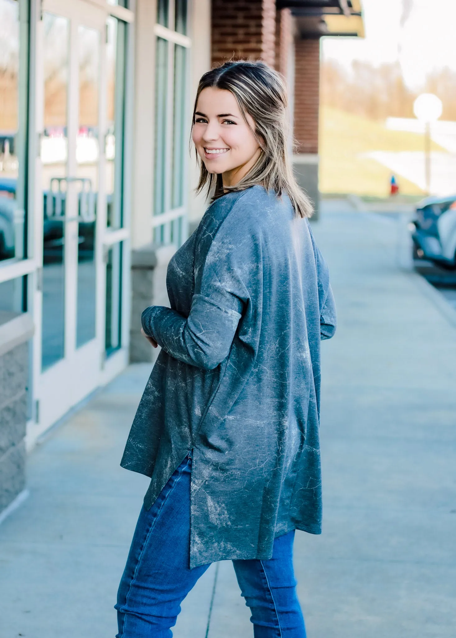 Stuck in the 90s in Ash Grey