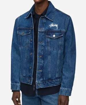 Stussy 8 Ball Jean Jacket