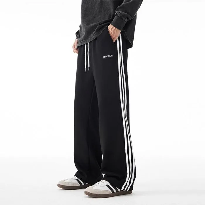 Stylish Striped Wide Leg Sweatpant for Men