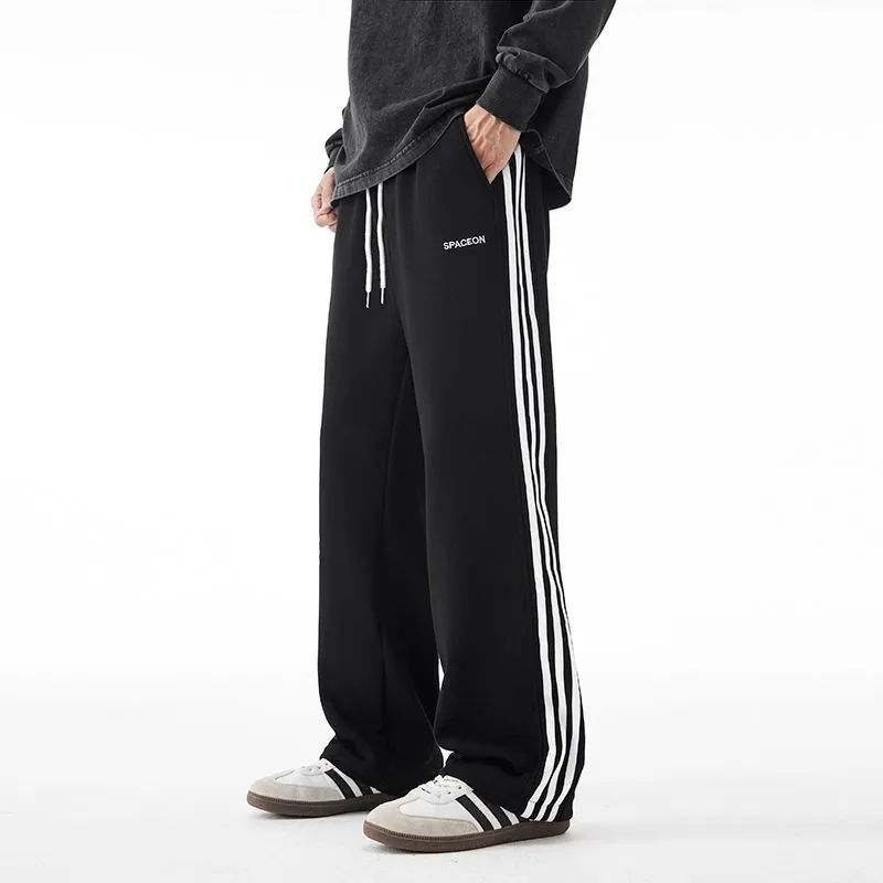 Stylish Striped Wide Leg Sweatpant for Men