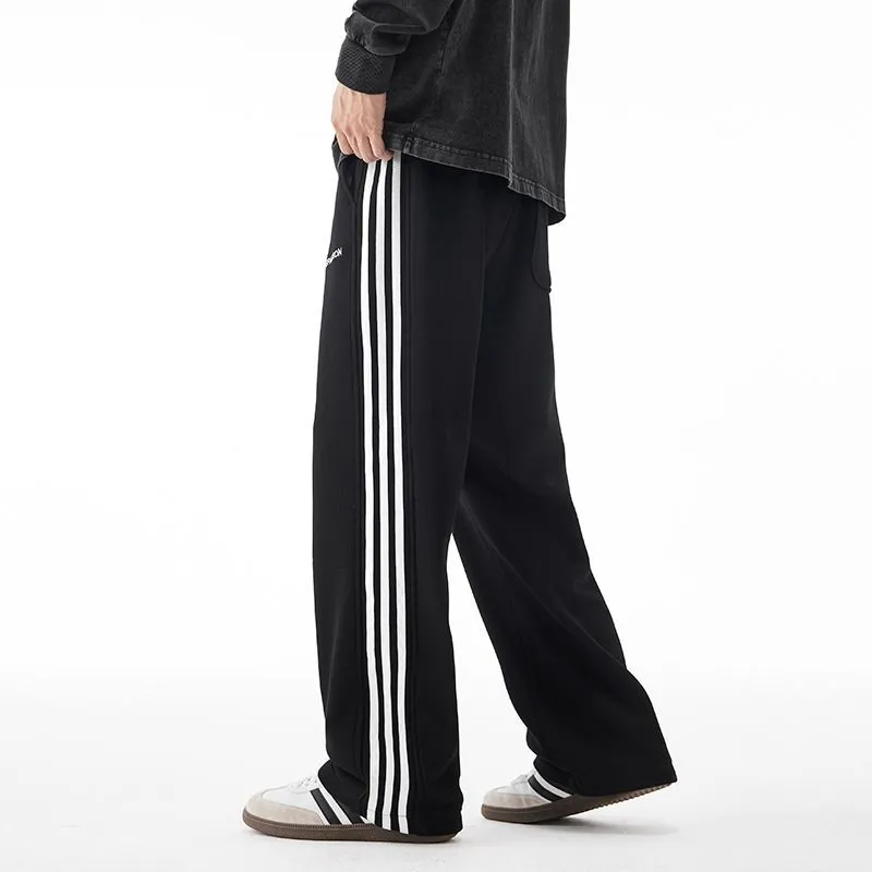 Stylish Striped Wide Leg Sweatpant for Men