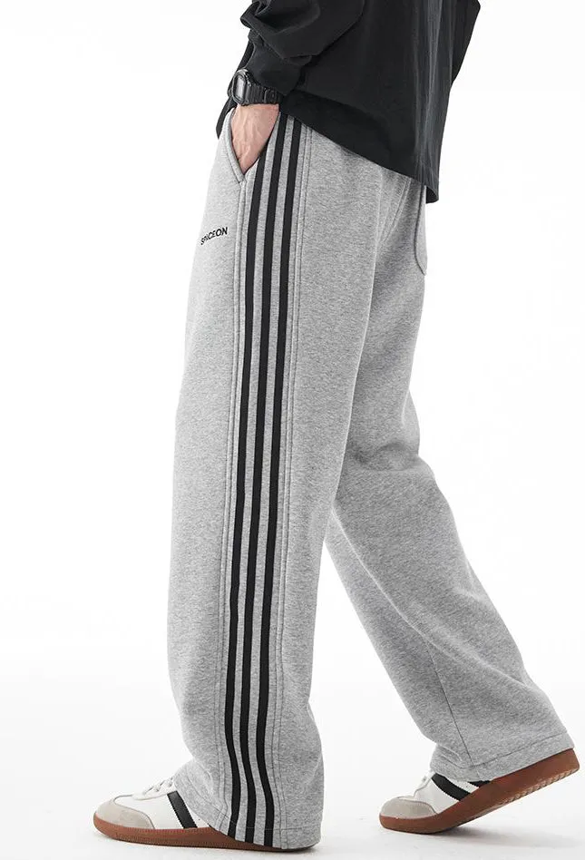 Stylish Striped Wide Leg Sweatpant for Men