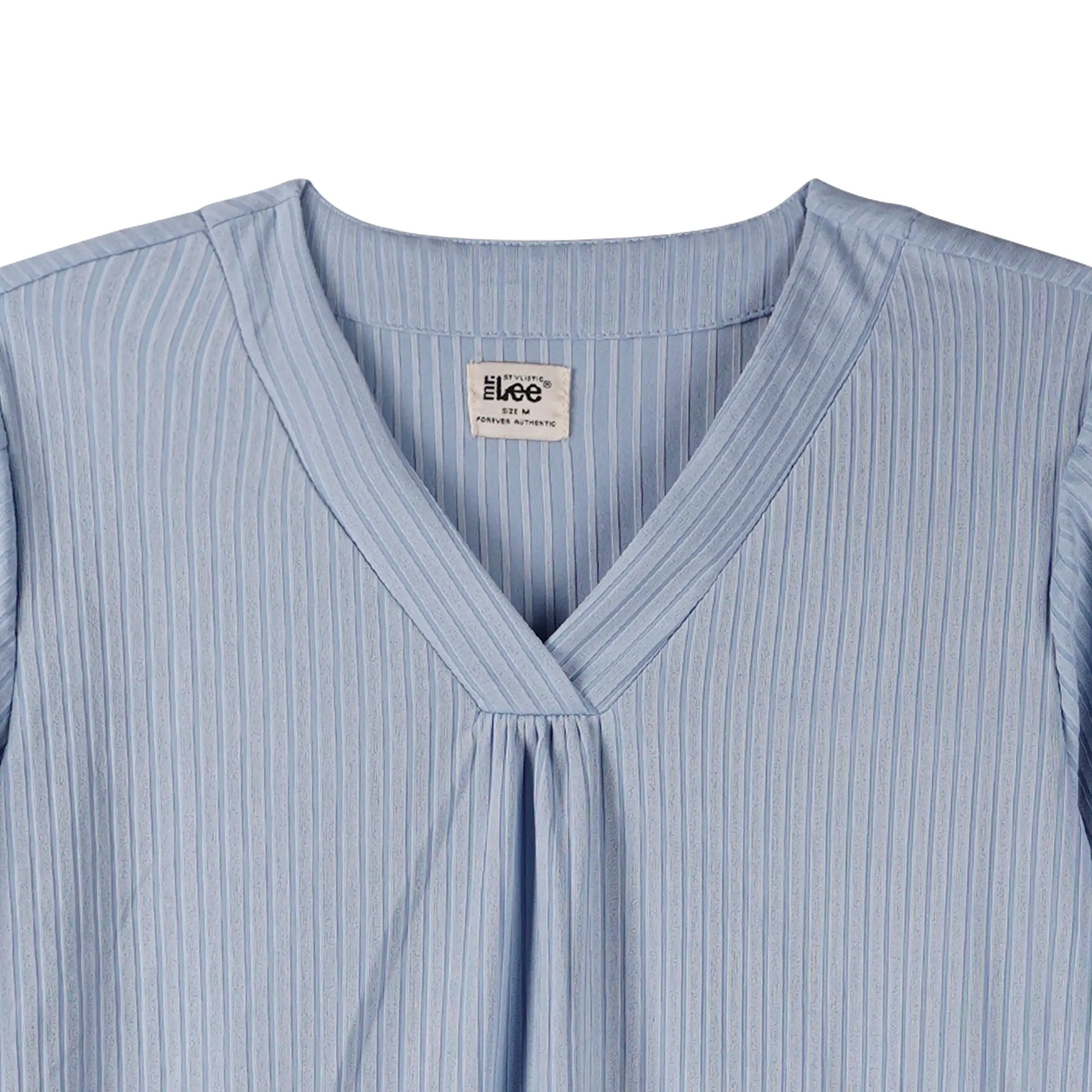 Stylistic Mr. Lee Ladies Basic Tees Regular Fit 143068-U (Blue)