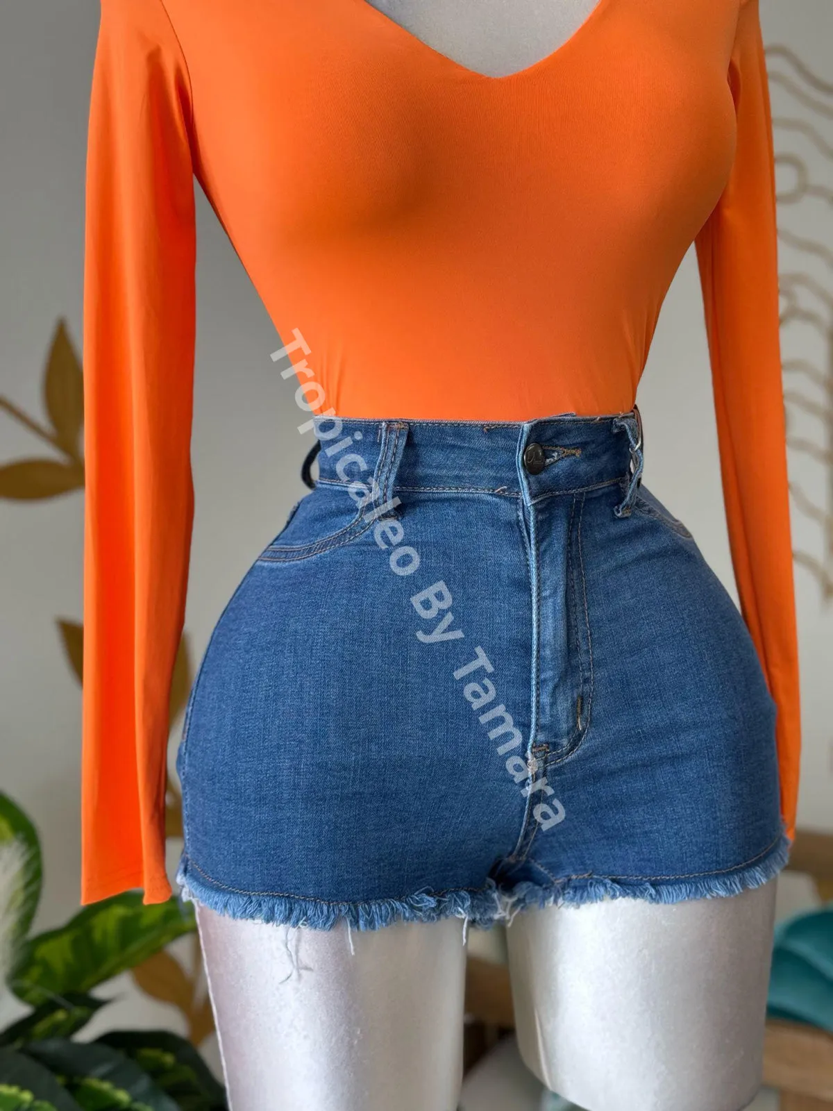 SunBurst V-Neck Top