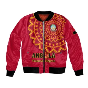 Support Palancas Negras - Red Angola Football Bomber Jacket LT01