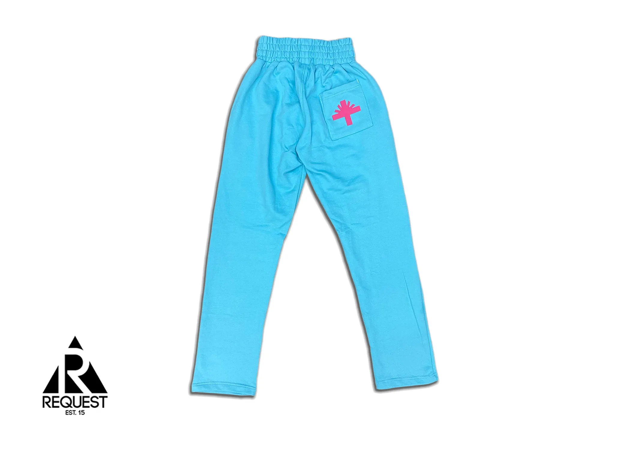 Sweatpants "Light Blue/Pink"