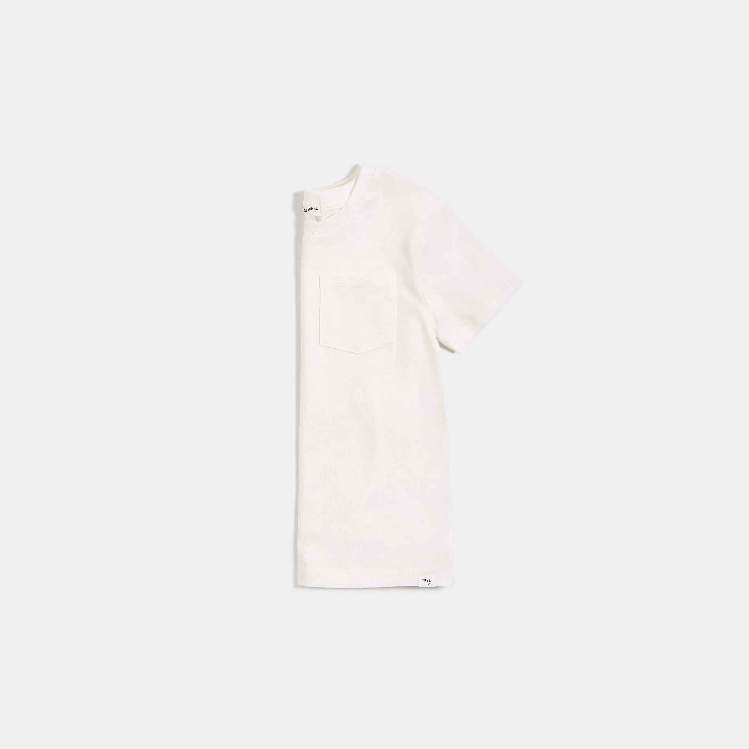 T-shirt « Miles Basiques » blanc cassé