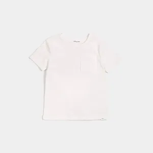 T-shirt « Miles Basiques » blanc cassé