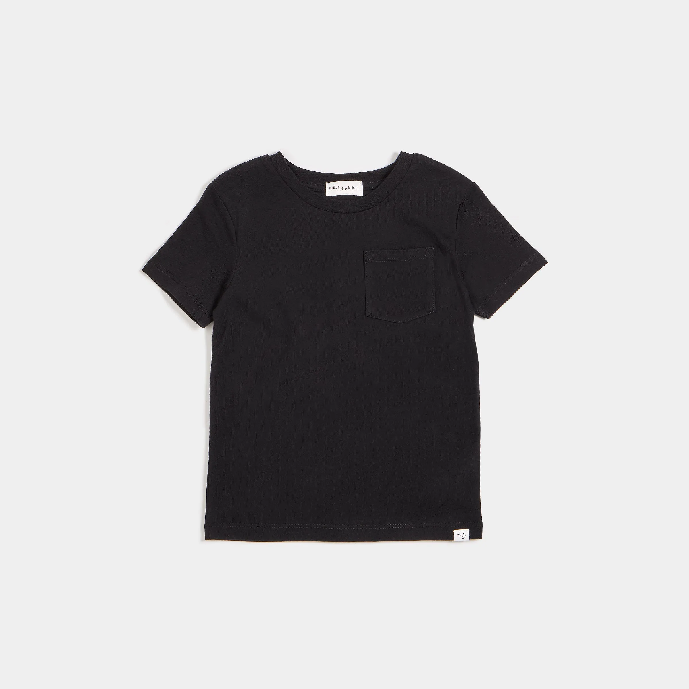T-shirt « Miles Basiques » noir pur