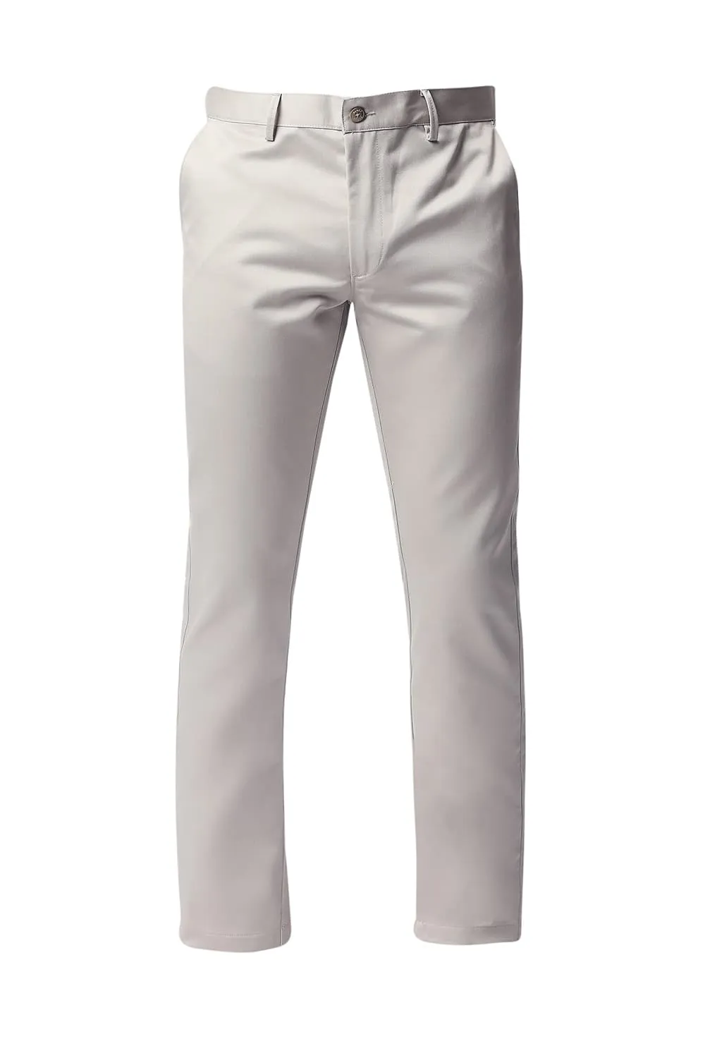 Tapered Fit Satin Trousers