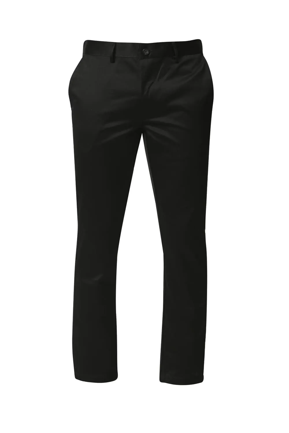 Tapered Fit Satin Trousers