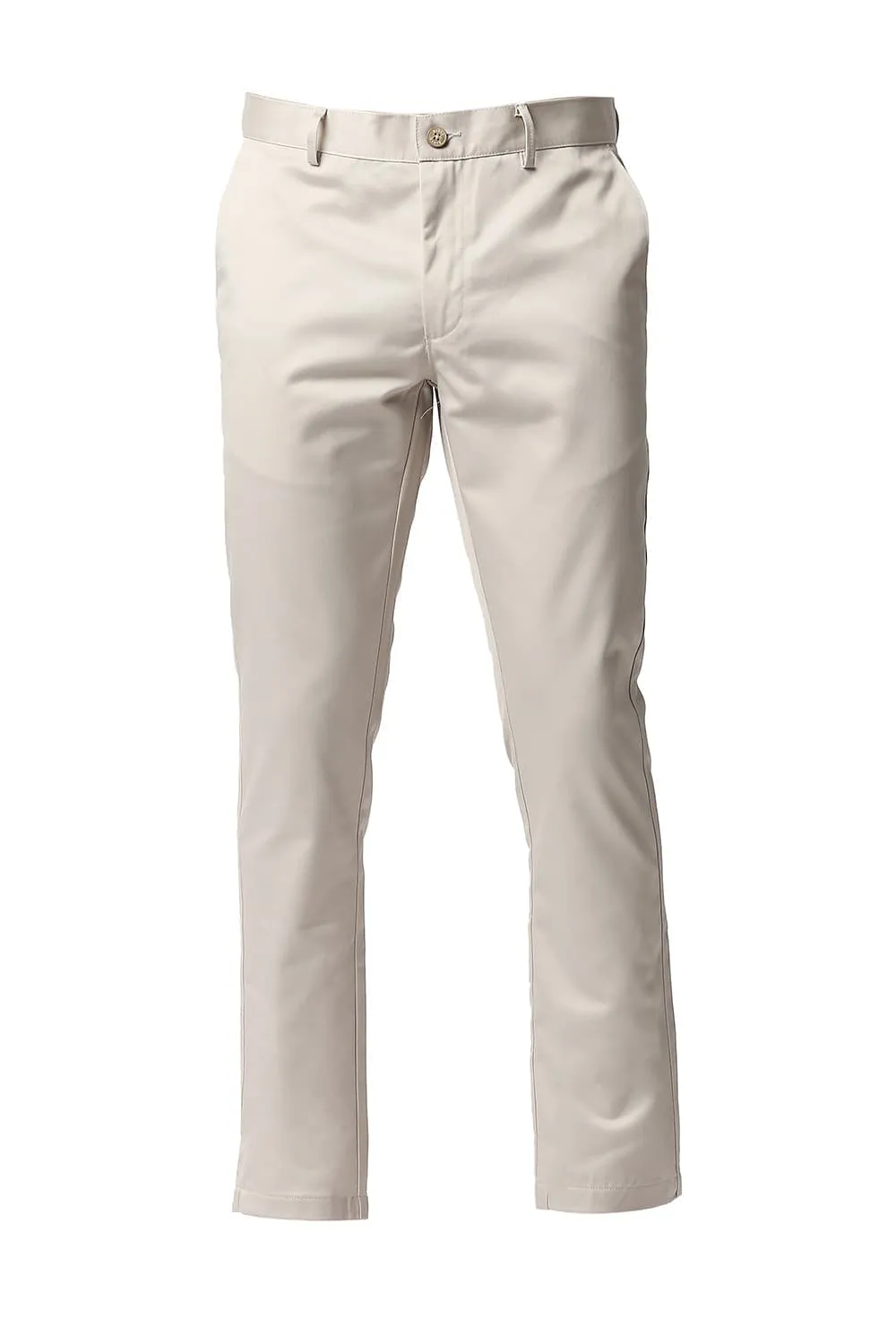 Tapered Fit Satin Trousers