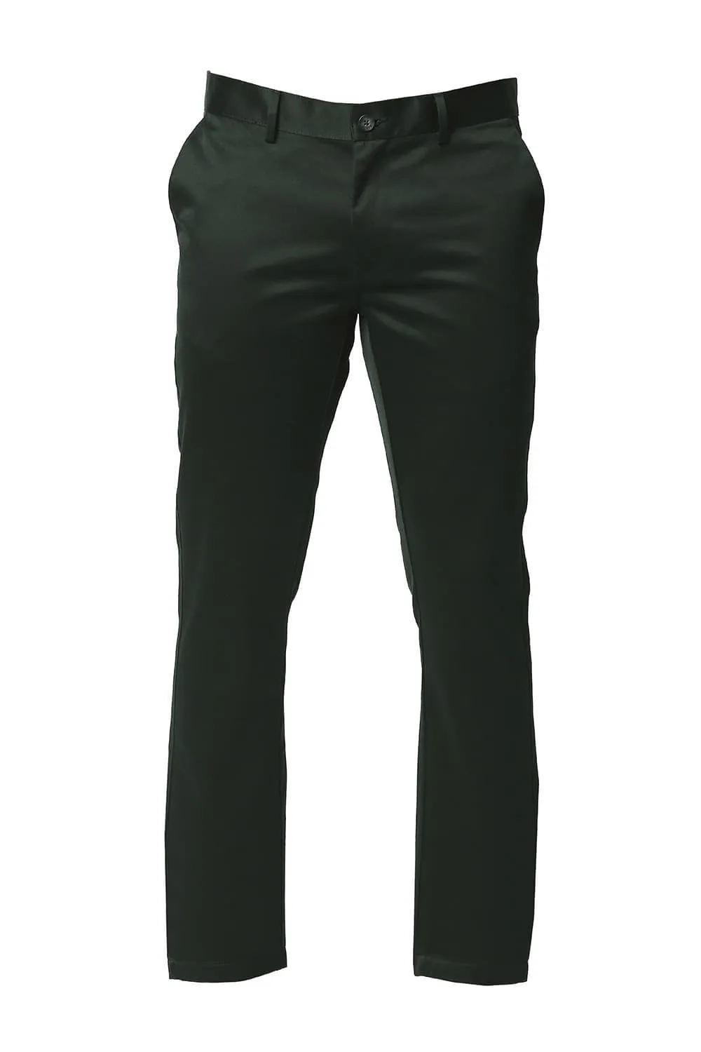 Tapered Fit Satin Trousers