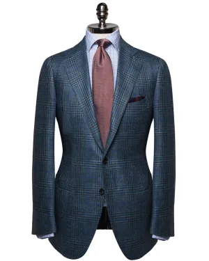 Teal and Blue Plaid Sportcoat