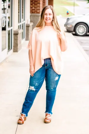 The In Crowd Cantaloupe Top