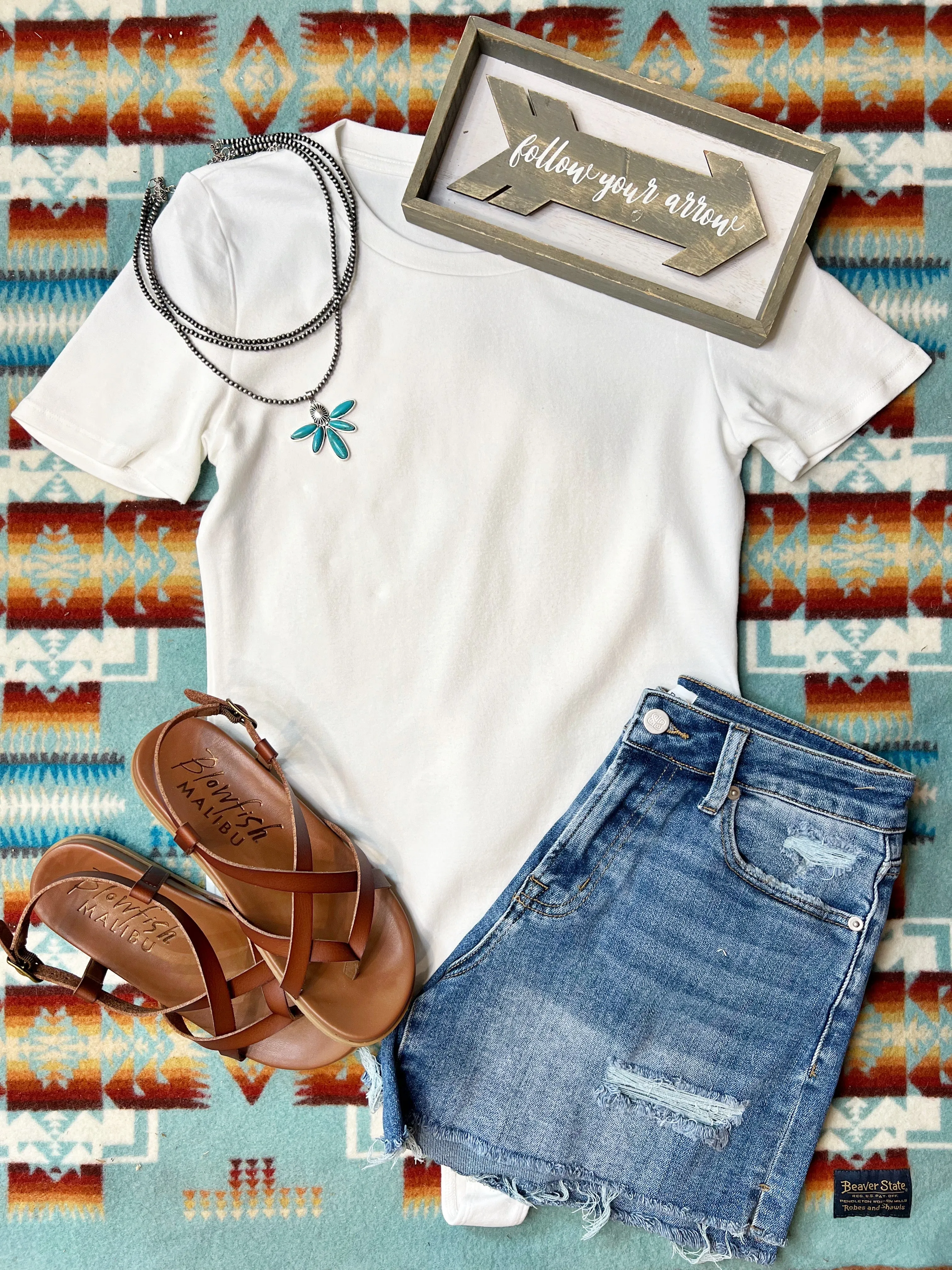 The Tee Shirt Bodysuit in White