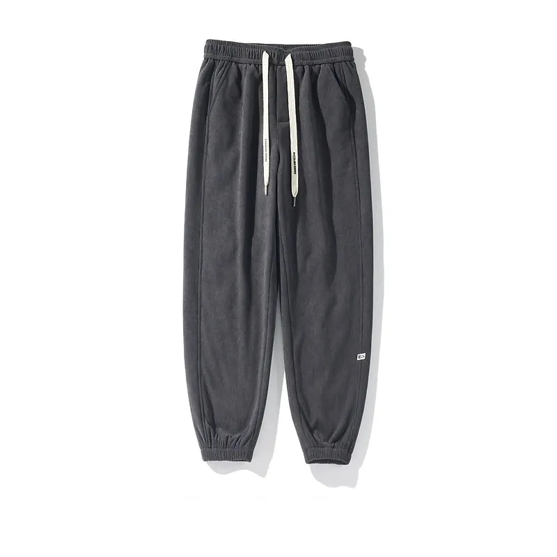 Thickened Velvet Sweatpants