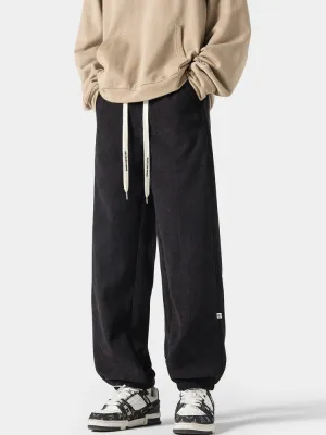 Thickened Velvet Sweatpants