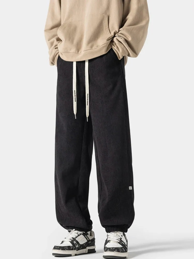 Thickened Velvet Sweatpants