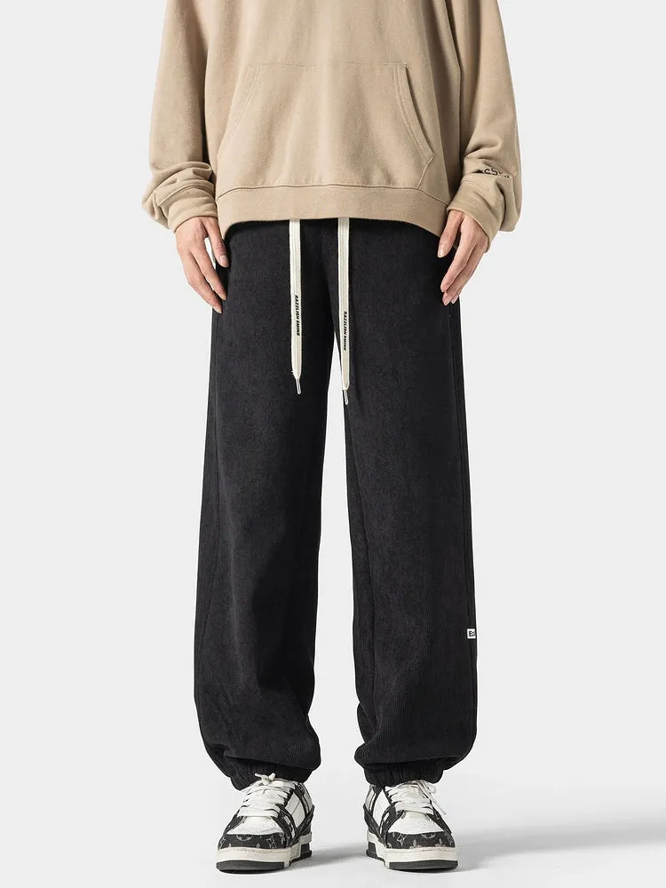 Thickened Velvet Sweatpants