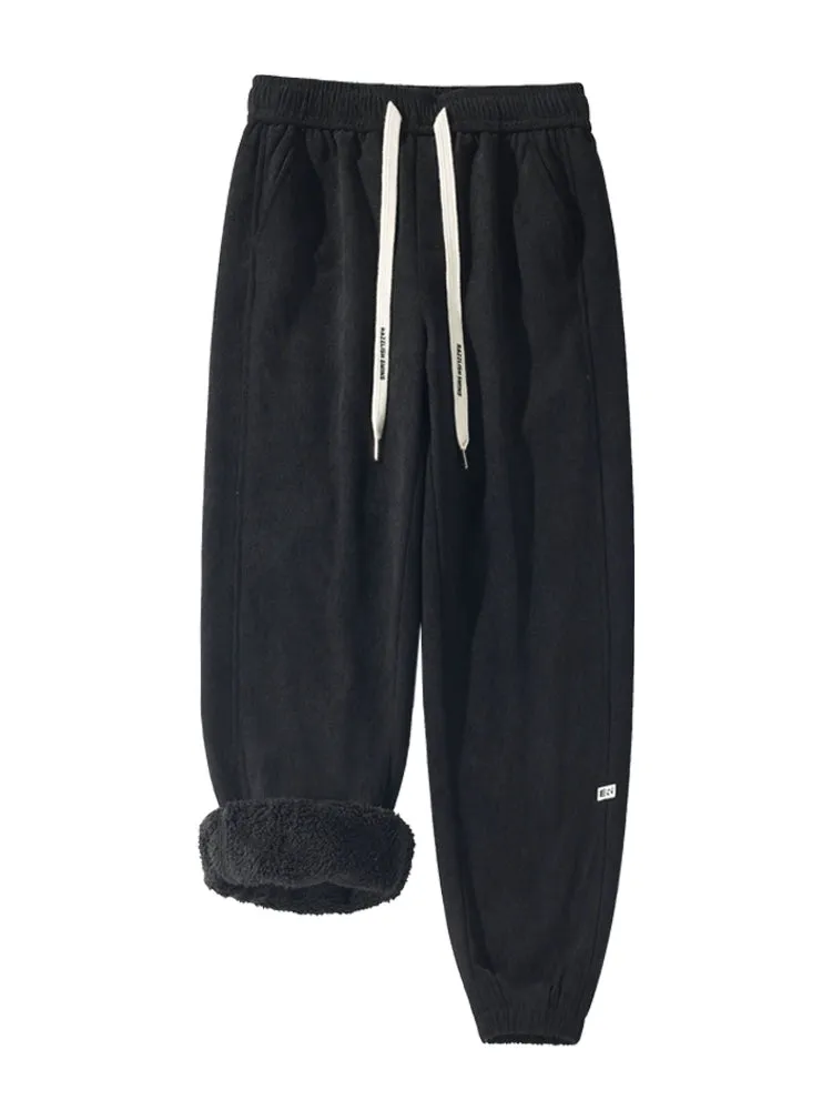 Thickened Velvet Sweatpants