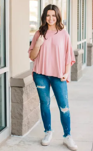 This is My Favorite Basic Top in Coral