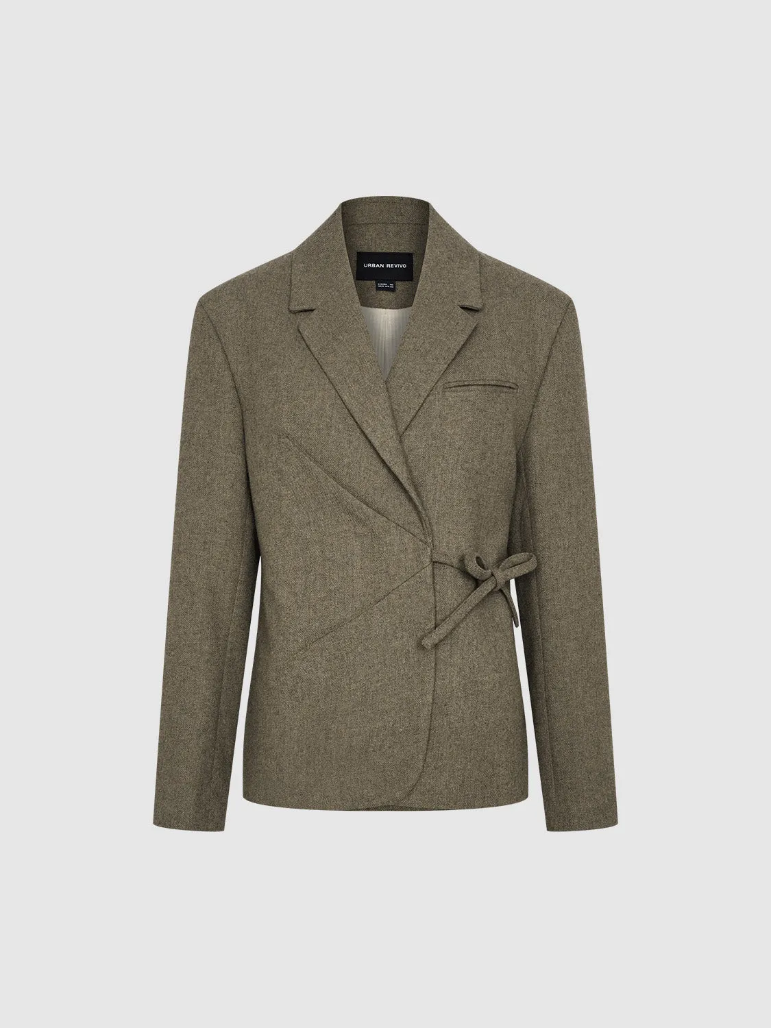 Tie-Front Blazers
