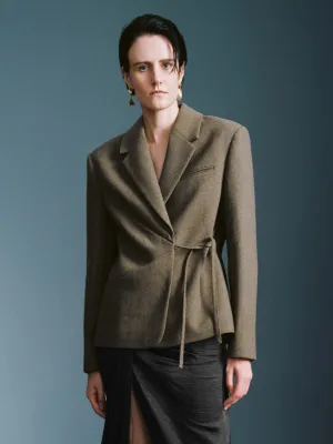 Tie-Front Blazers