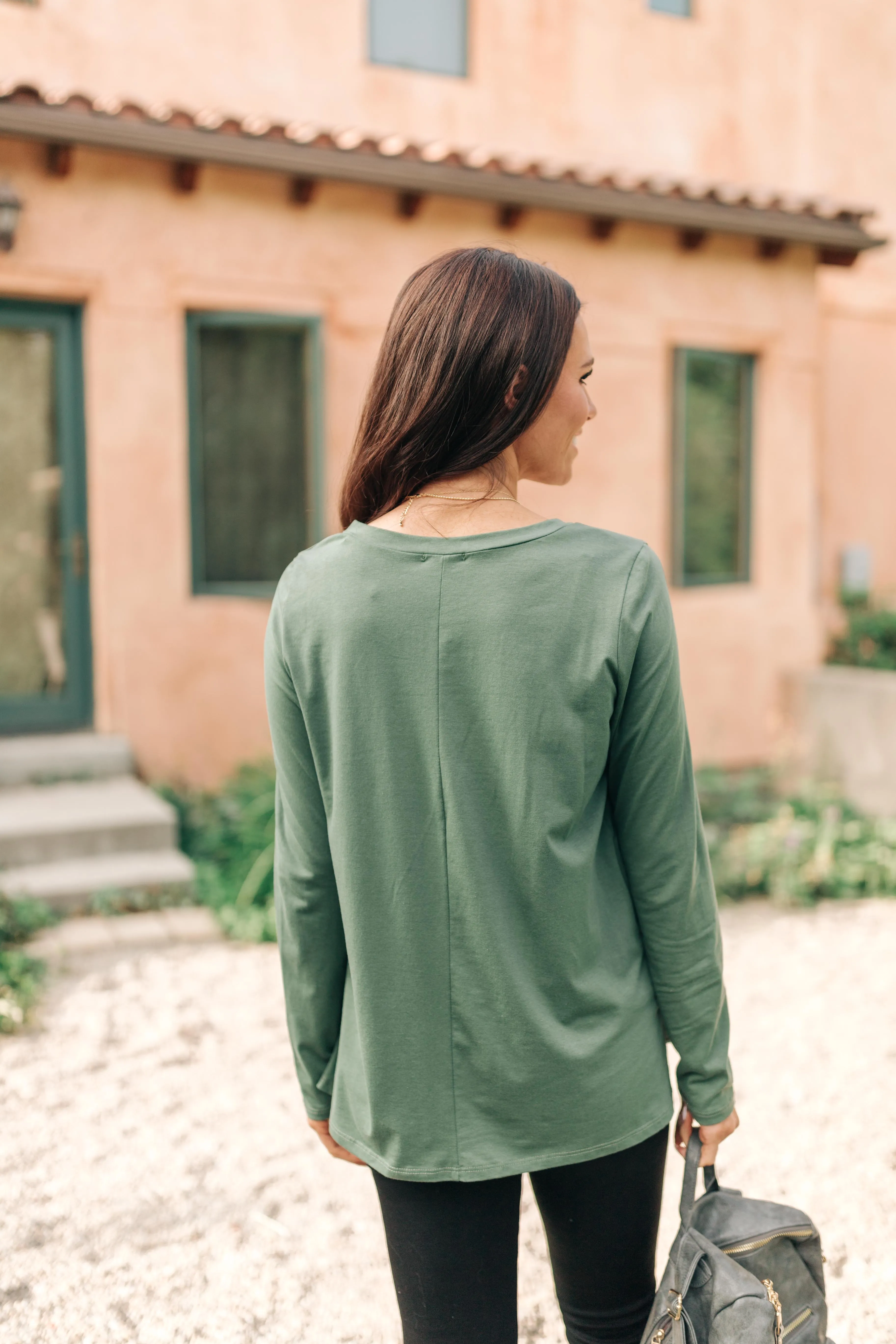 Tiffany Top in Olive