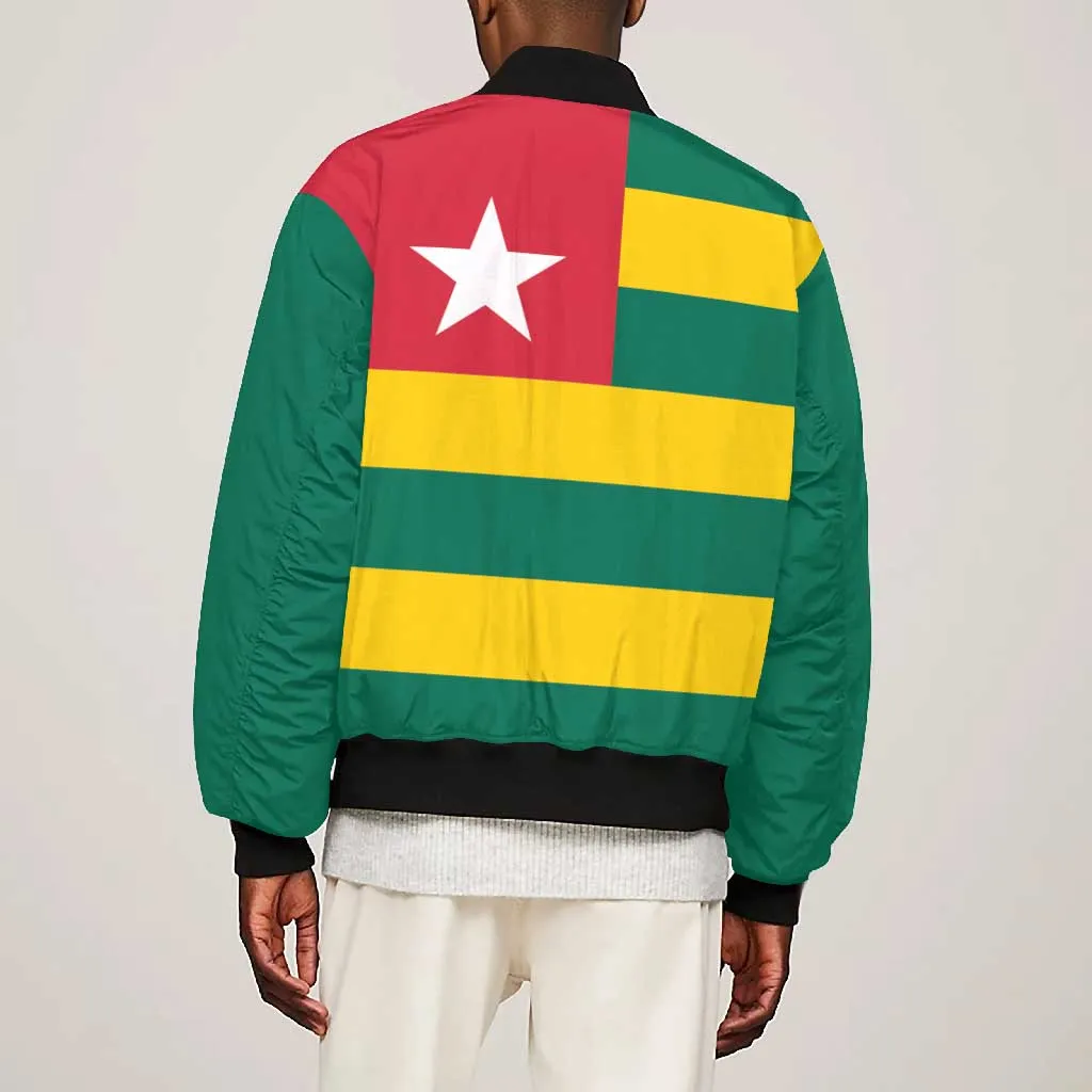 Togolese Independence Day Bomber Jacket Flag Style LT15