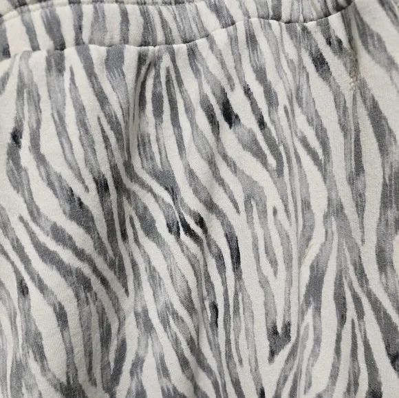 Tommy Bahama Sea Mist Zesty Zebra Jogger Pant Island Soft 2 Pockets Sz Lg