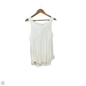 Top Sleeveless Basic By Old Navy In White, Size: M