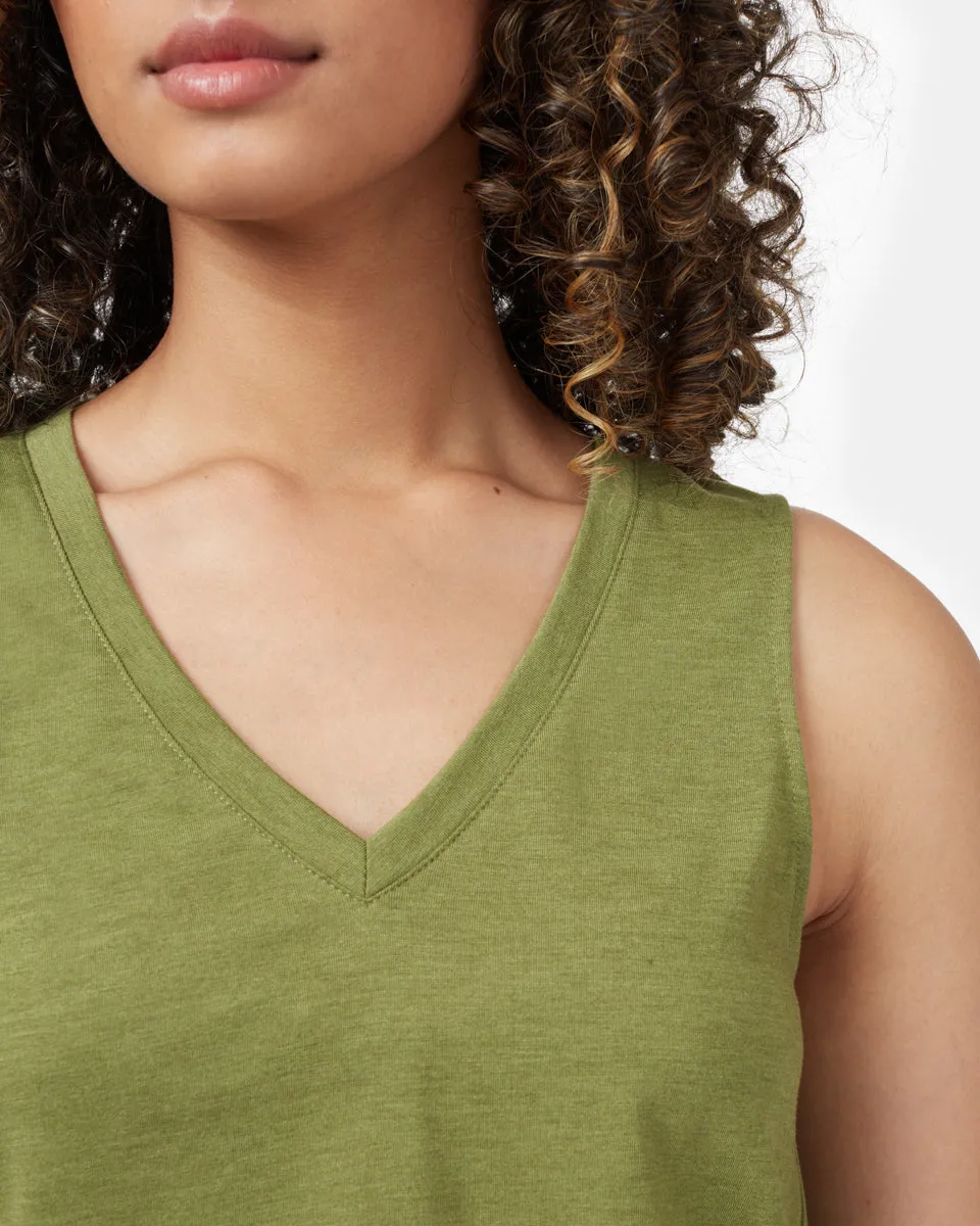 TreeBlend V-Neck Tank