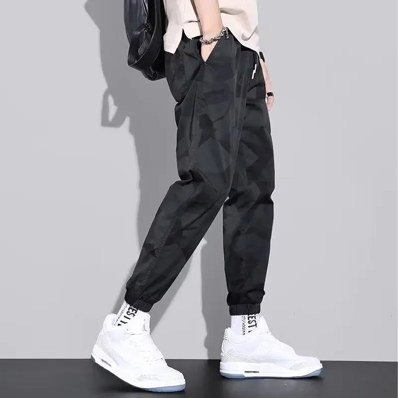 Trendige Herren Sommer-Camouflagehose - Perfekt für Arbeit, Sport und Freizeit