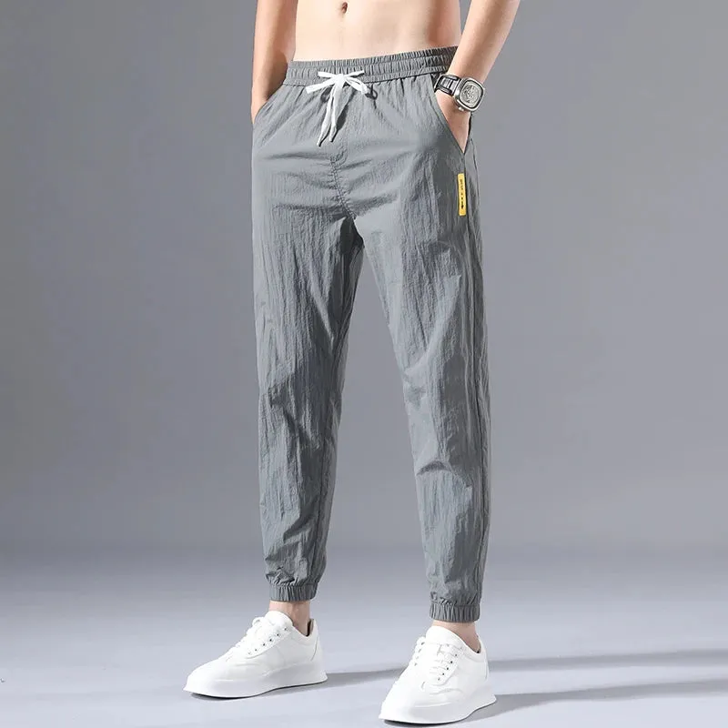 TrendLux Sommer Ice Silk Nine Point Pants