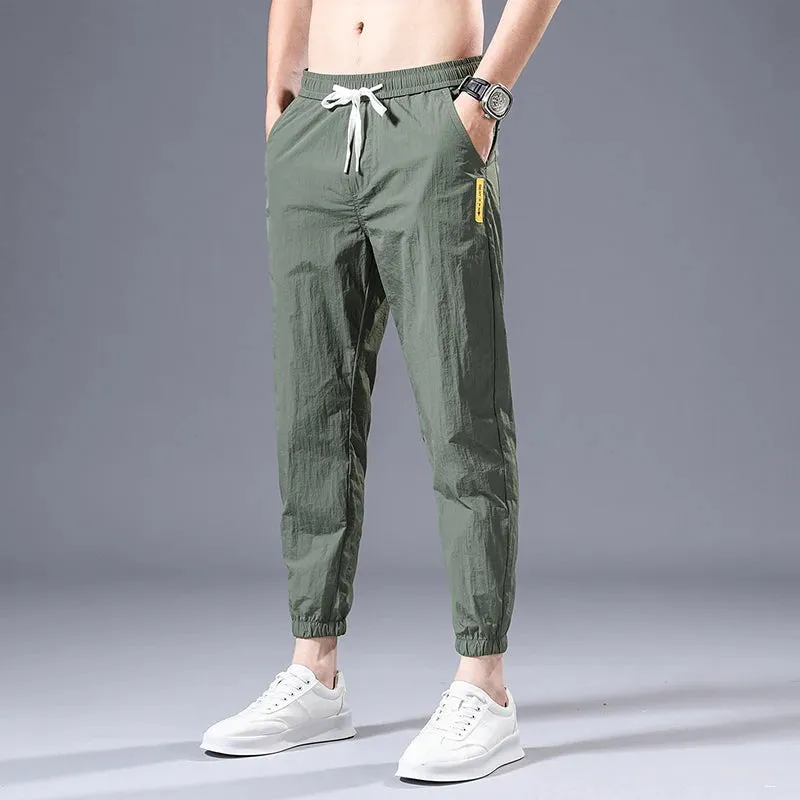 TrendLux Sommer Ice Silk Nine Point Pants