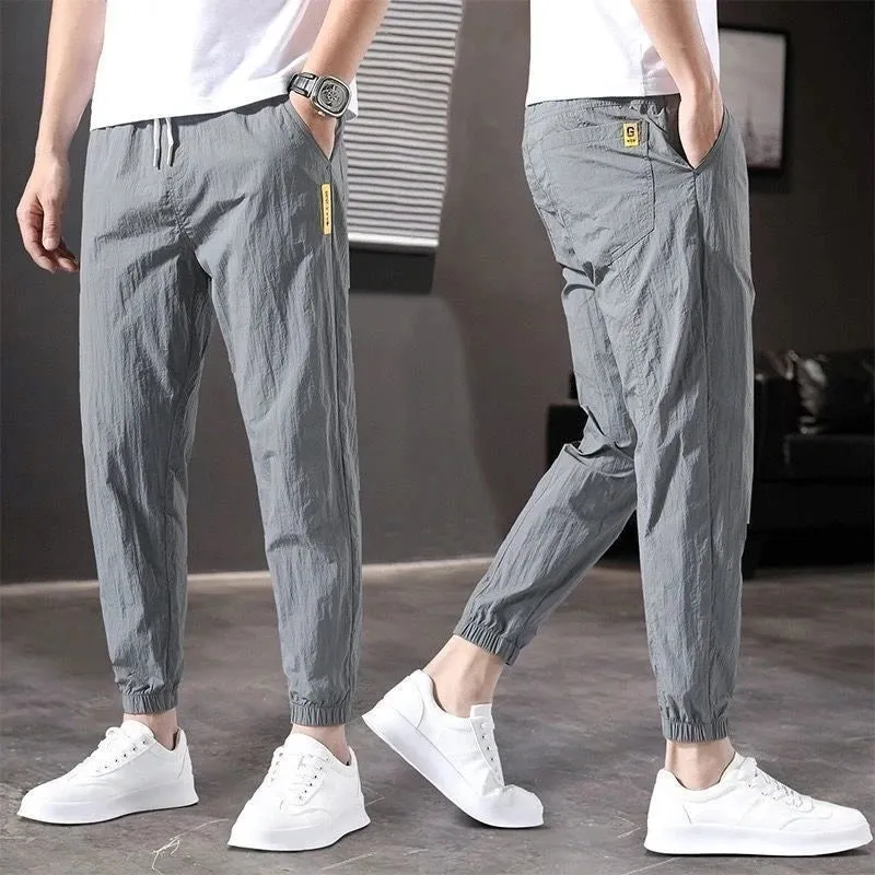 TrendLux Sommer Ice Silk Nine Point Pants