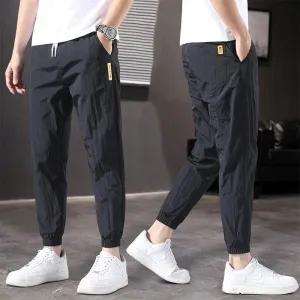 TrendLux Sommer Ice Silk Nine Point Pants