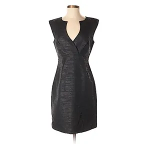 Trina Turk Sleeveless Sheath Textured Mini Dress