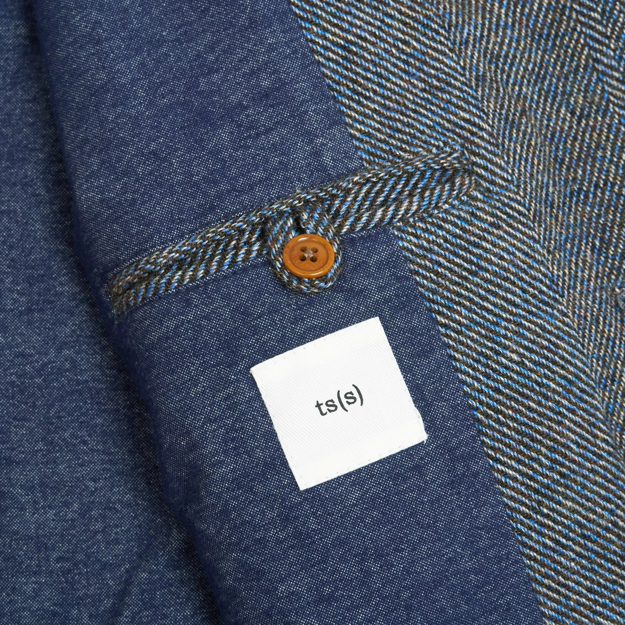 ts(s) Herringbone Wool Blazer Jacket