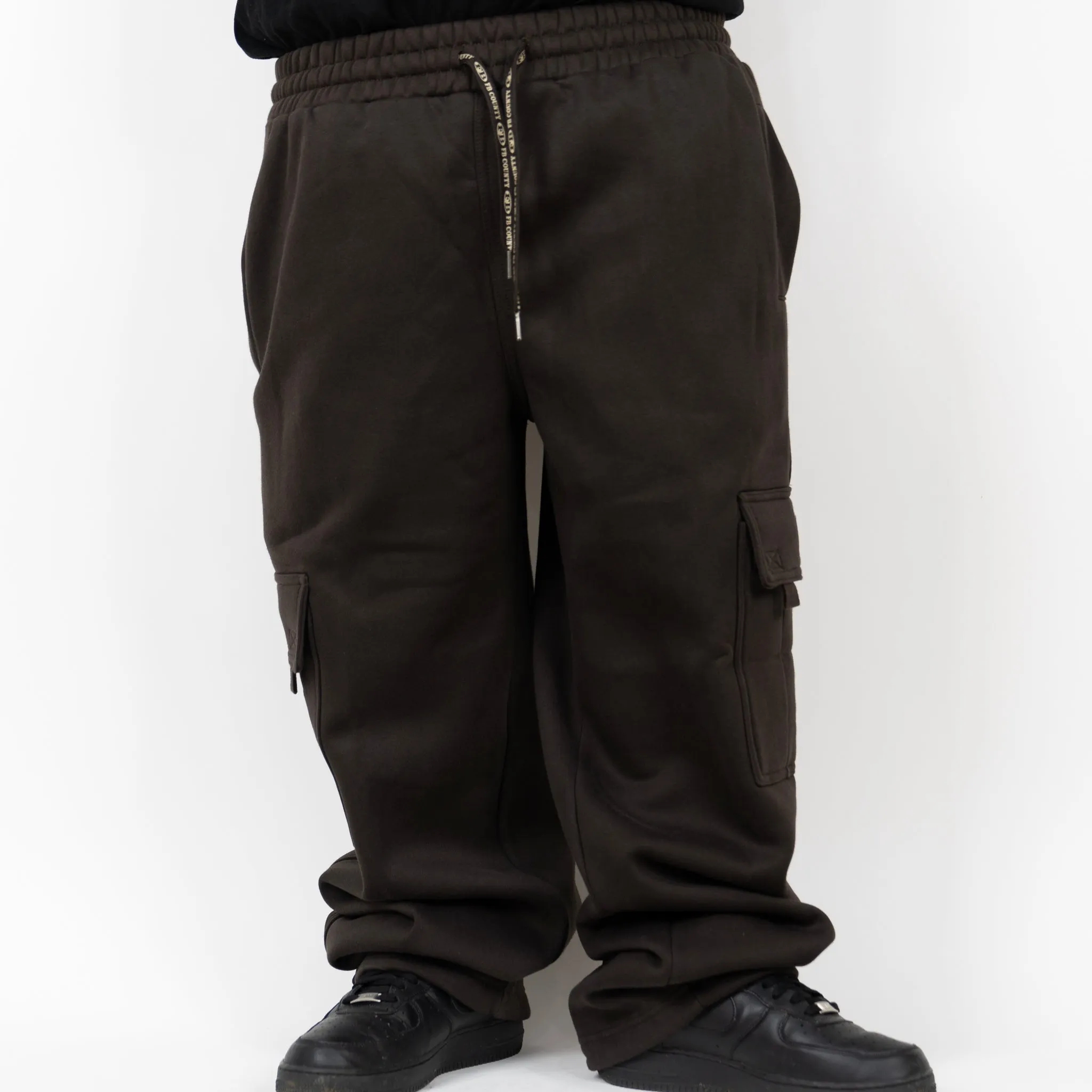 Ultra Thick Heavyweight Cargo Sweatpants