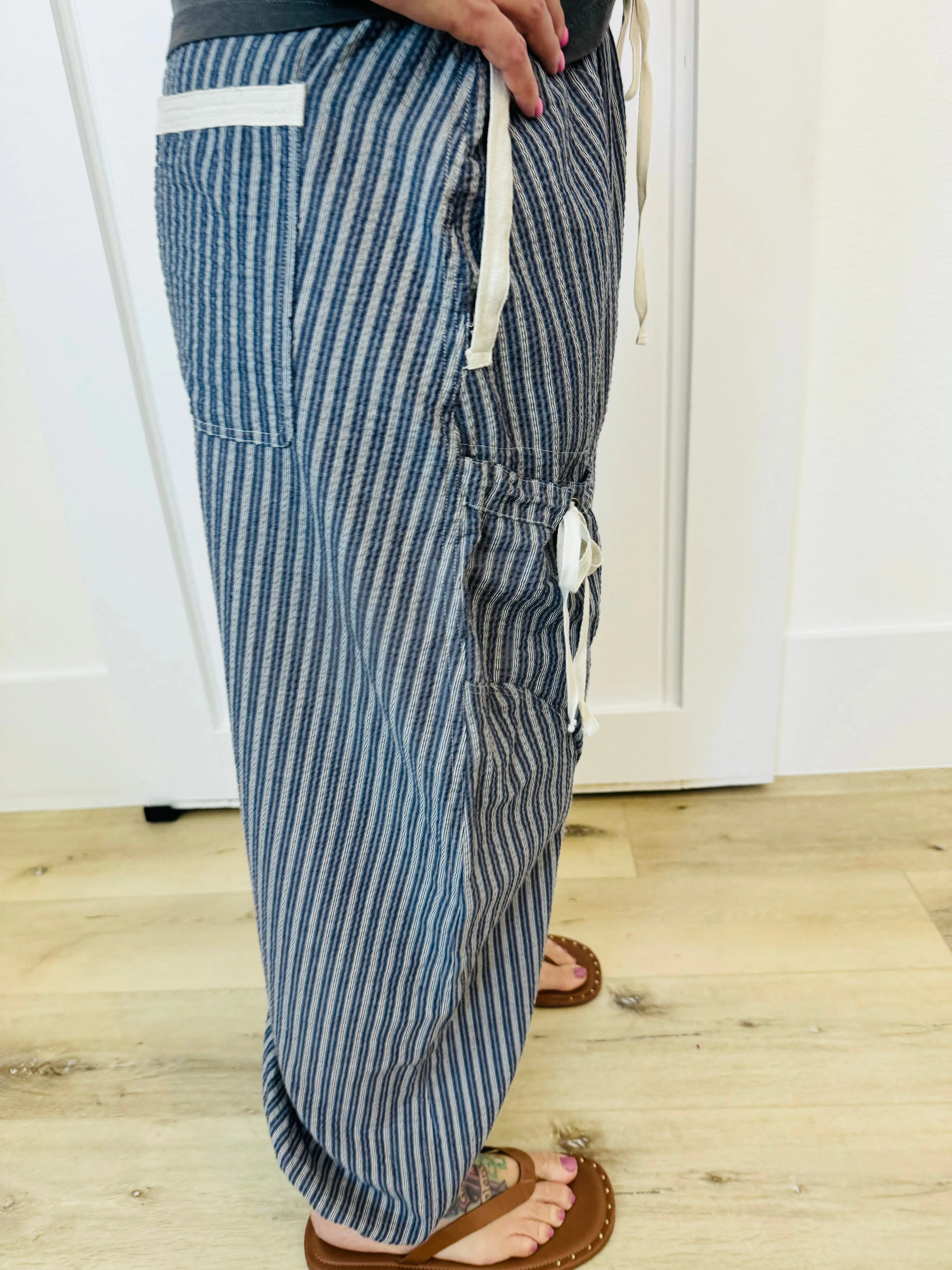 Urban Ease Striped Pants