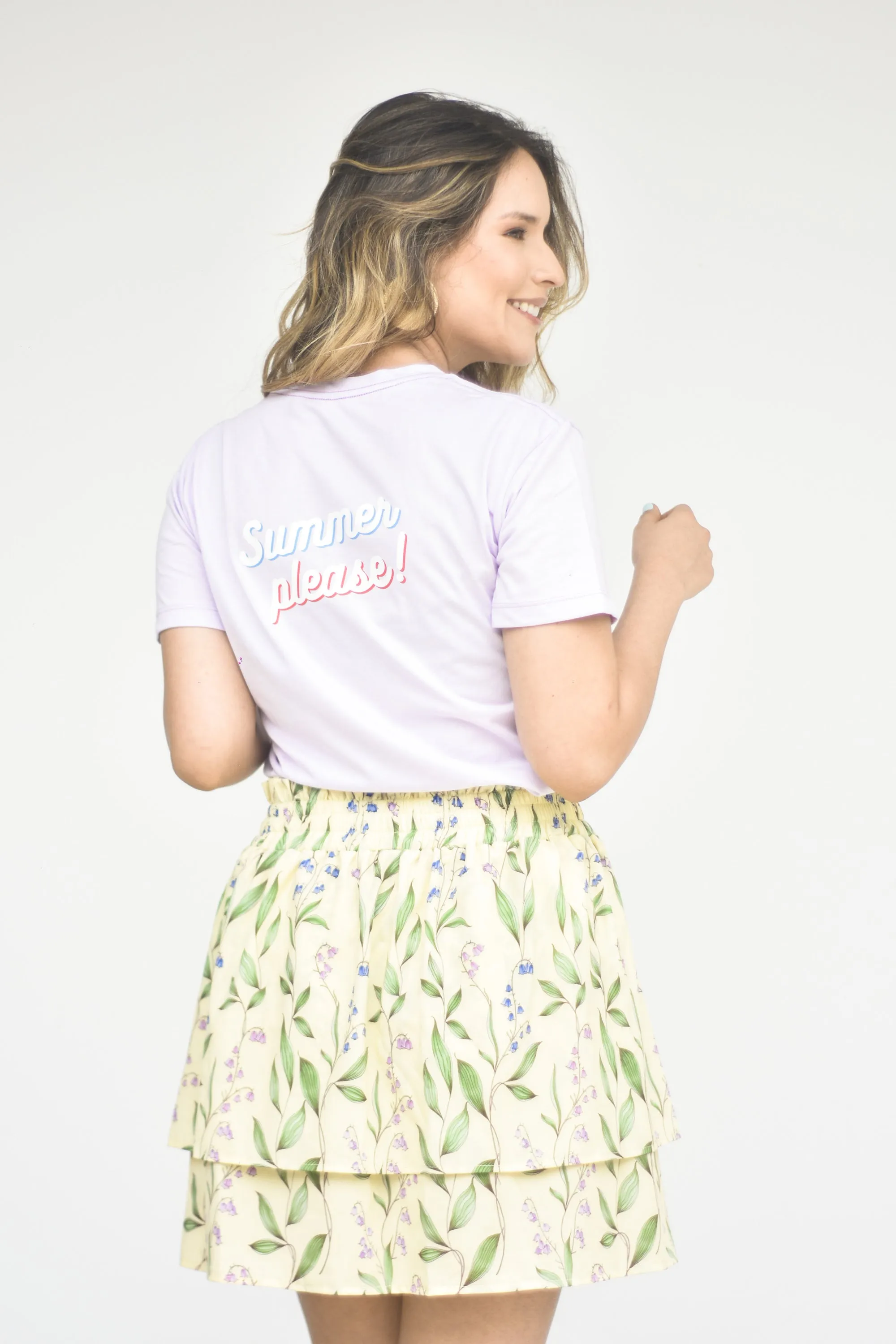 Uva Basic Tee Shirt - Lila