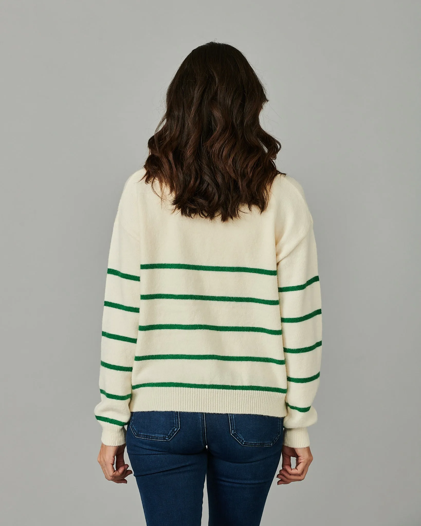 V-Neck Heart Jumper