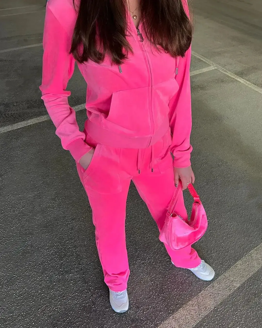 Velour Sweat Outfits